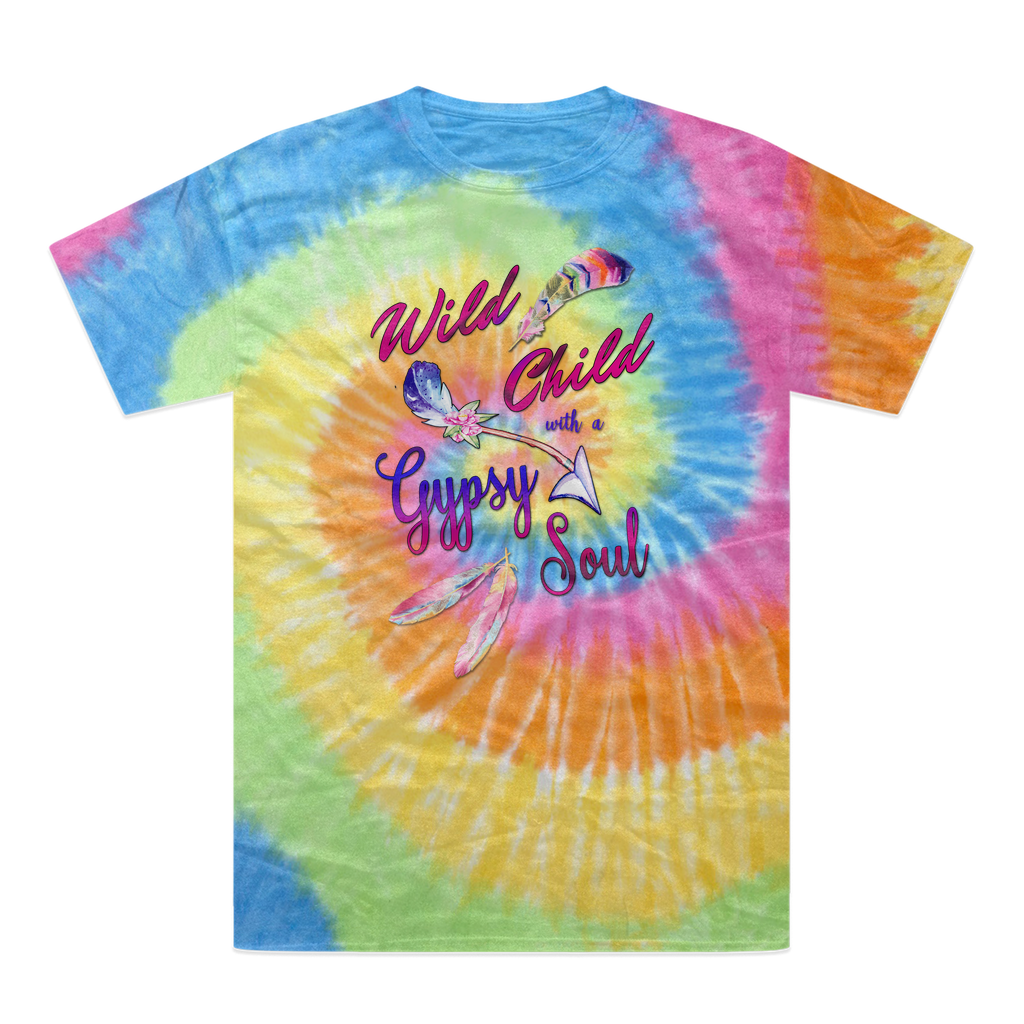 Wild Child Gypsy Soul 1 Wild Child Gypsy Soul Tie-Dye T-Shirt