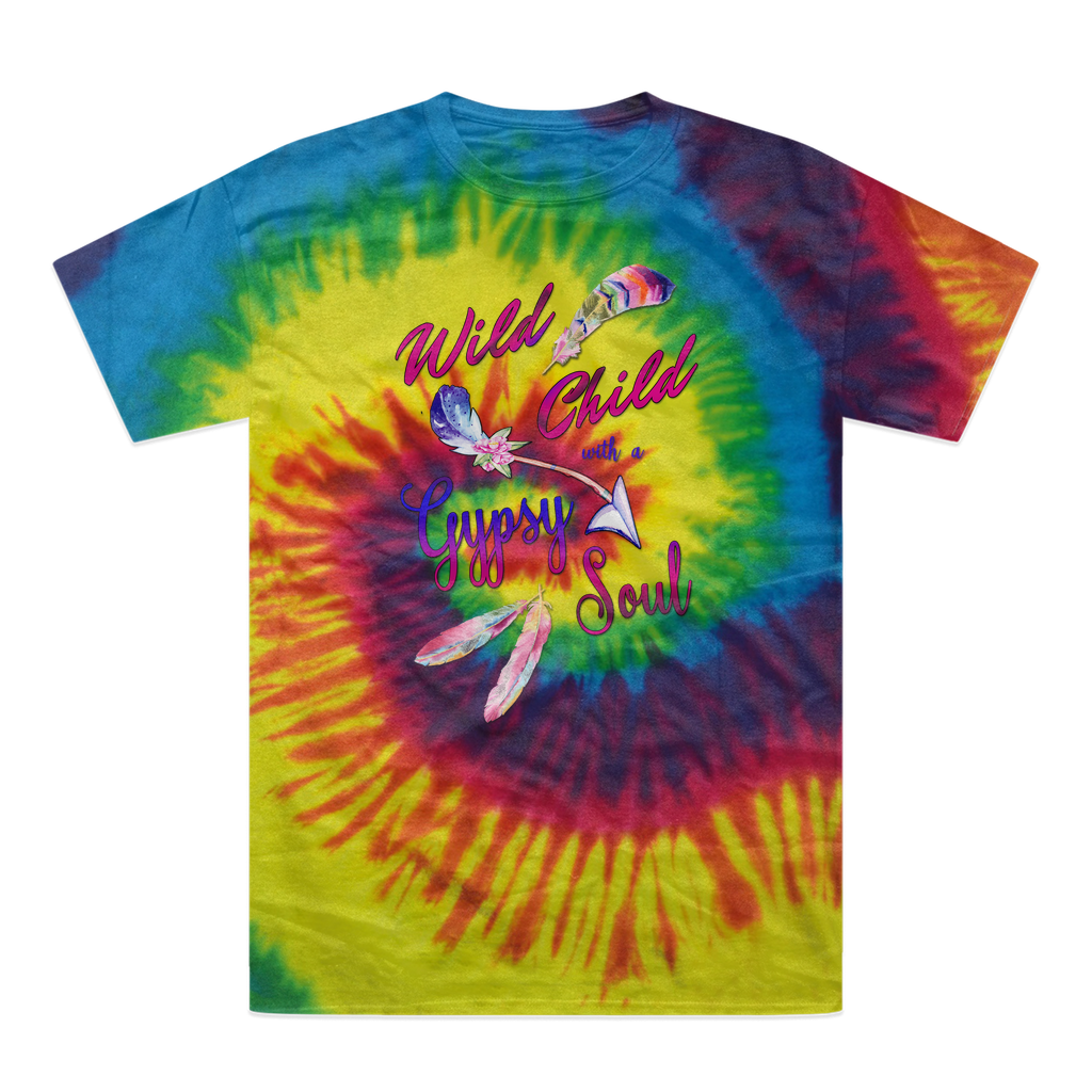 Wild Child Gypsy Soul 1 Wild Child Gypsy Soul Tie-Dye T-Shirt