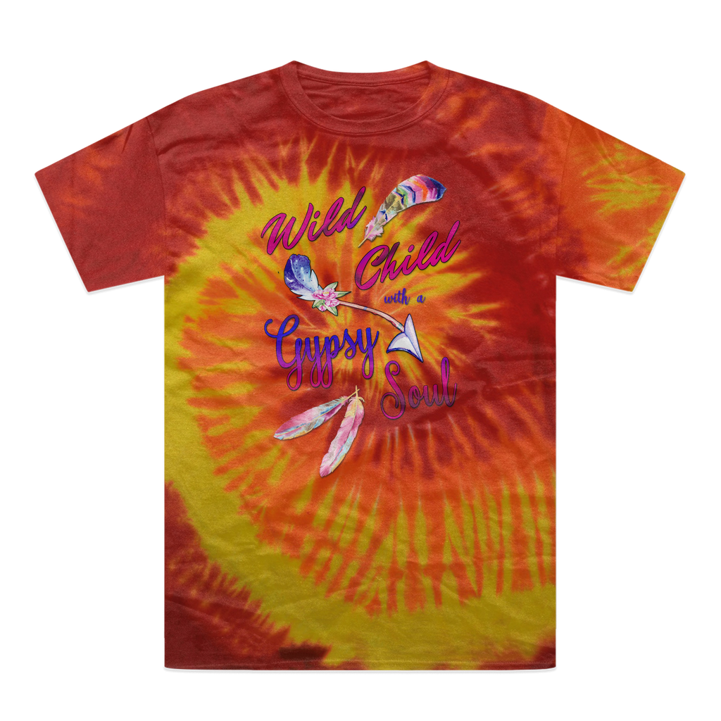 Wild Child Gypsy Soul 1 Wild Child Gypsy Soul Tie-Dye T-Shirt