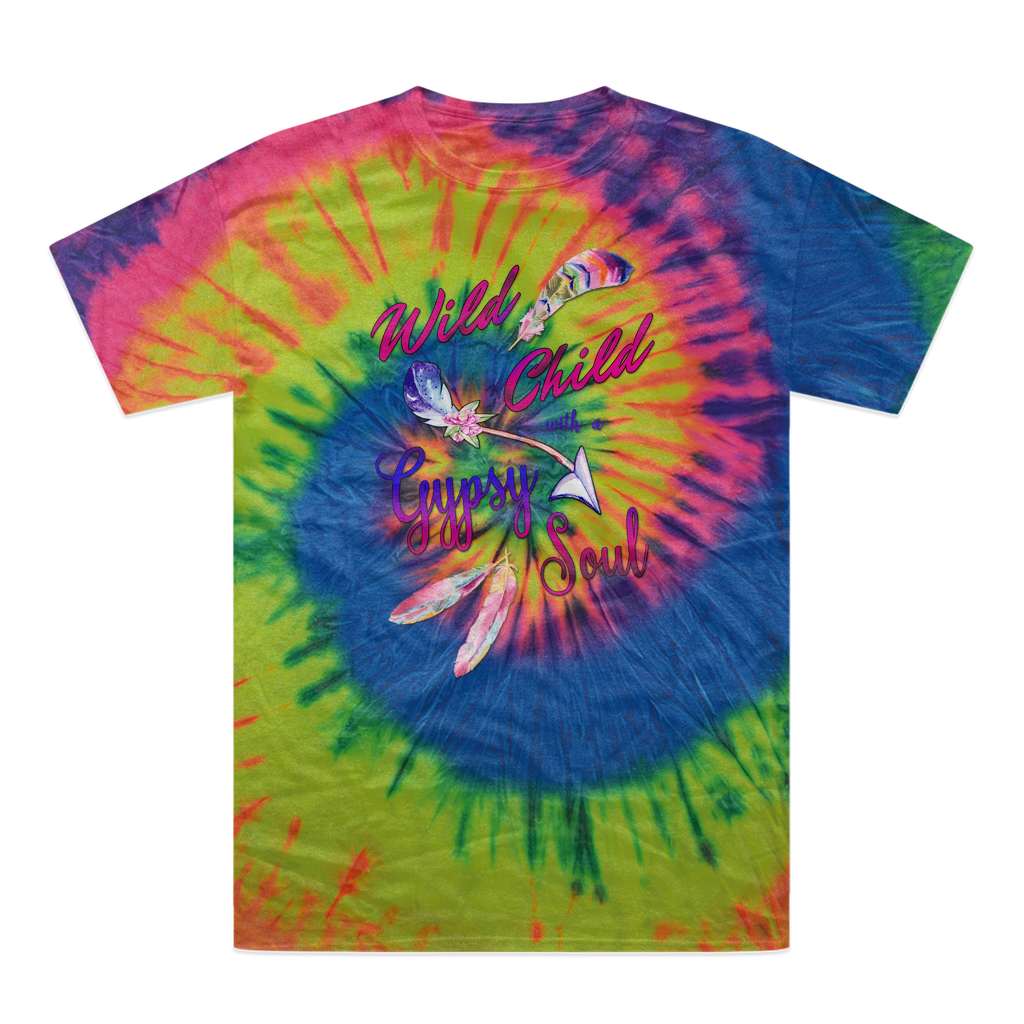 Wild Child Gypsy Soul 1 Wild Child Gypsy Soul Tie-Dye T-Shirt