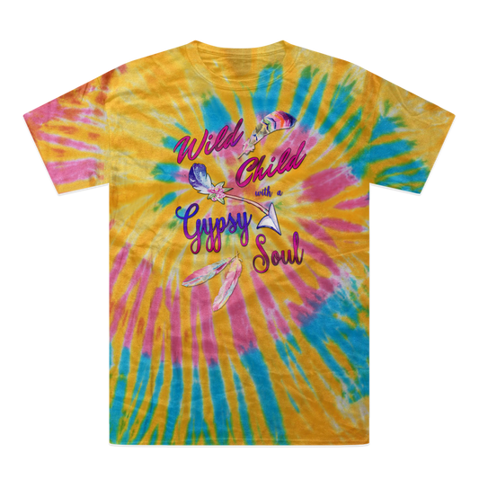 Wild Child Gypsy Soul 1 Wild Child Gypsy Soul Tie-Dye T-Shirt