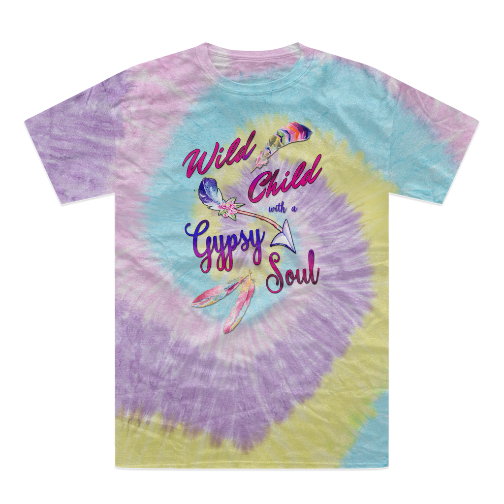 Wild Child Gypsy Soul 1 Wild Child Gypsy Soul Tie-Dye T-Shirt