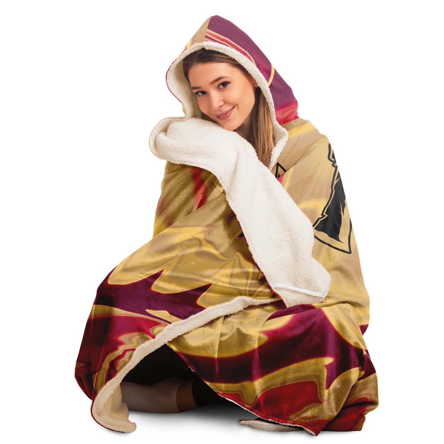 Hooded Blanket - AOP KC